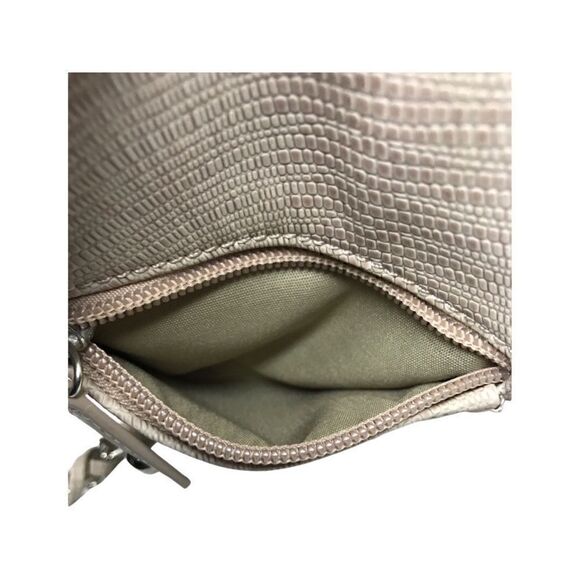 Chico’s Beige Textured Crossbody Shoulder Bag - Picture 9 of 13